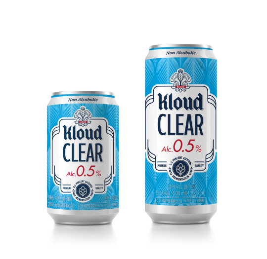 '클라우드 클리어' 제품 이미지. 롯데칠성음료 제공